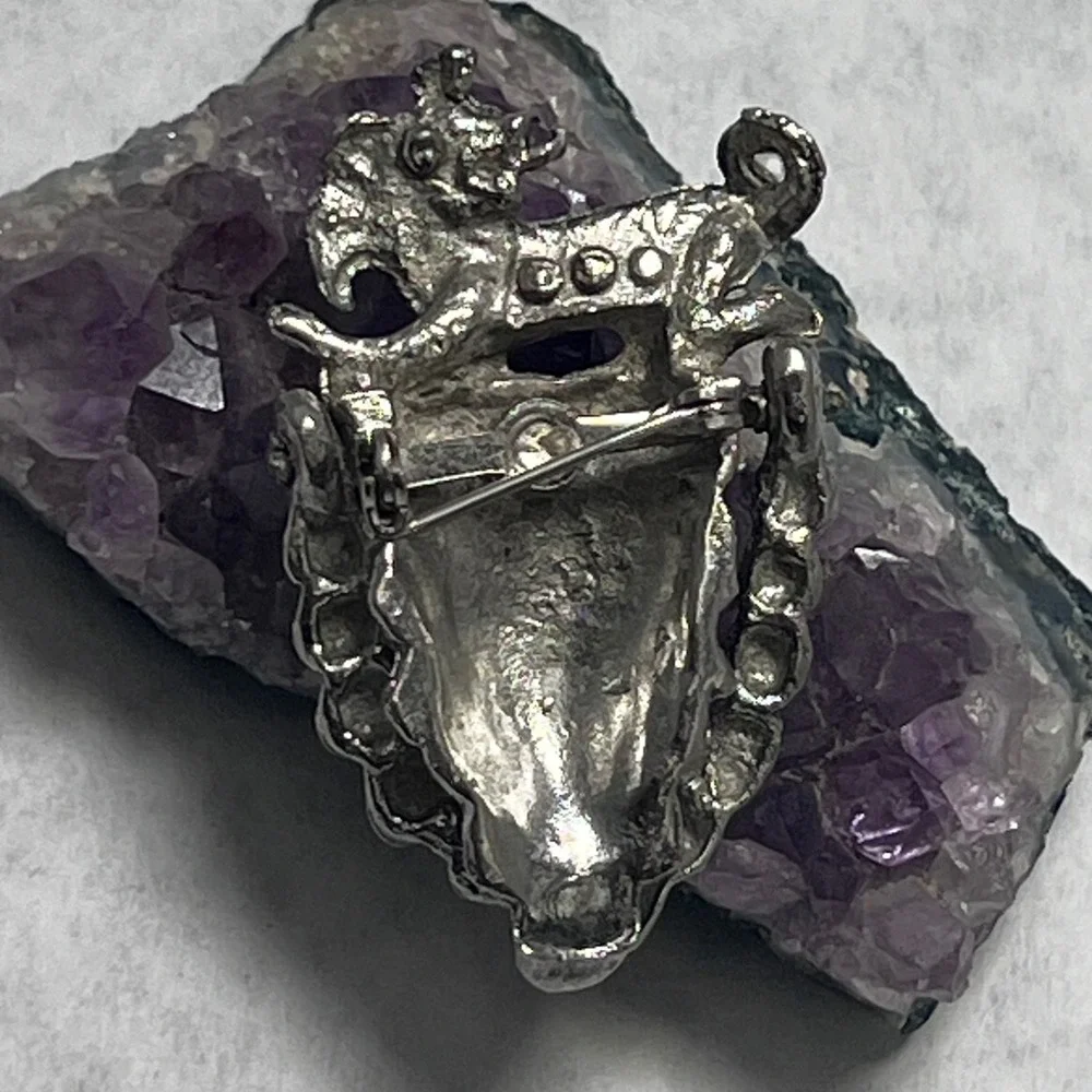 Vintage‎ Dragon Pin Brooch Medieval Fantasy Mythical Creature Jewelry